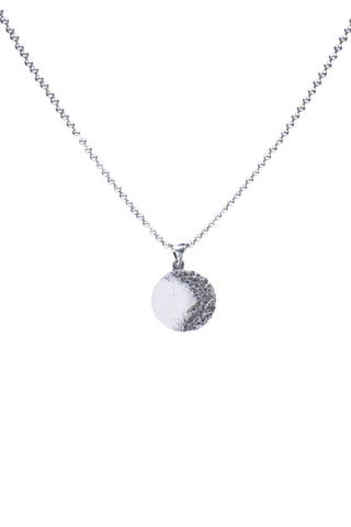 Sterling Moon Design Necklace