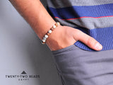 African Jasper beads Bracelet.