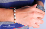 African Jasper beads Bracelet.