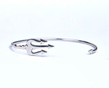 Silver Fork Cuff Bracelet