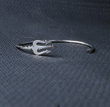 Silver Fork Cuff Bracelet