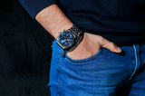 Matt onyx with zircon Bracelet