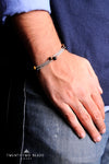 Starling plexus silver with pure onyx stones.