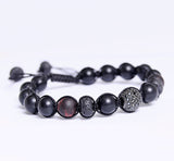 The Mixed Onyx, Lava, Tiger Stones Bracelet.