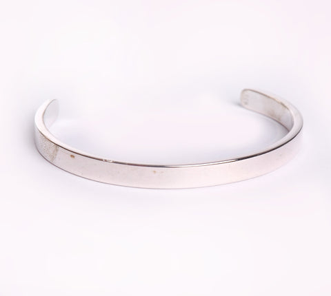 Bold silver cuff Bracelet