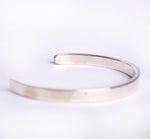 Bold silver cuff Bracelet