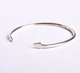 Silver Arrow Cuff Bracelet