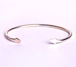 Silver Arrow Cuff Bracelet