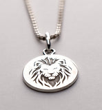 Iconic lion necklace